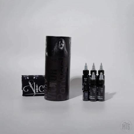 Victor Portugal Darkest Shading set - Radiant colors-tattoo ink-Radiant Ink-1oz-Melbourne Tattoo Supplies