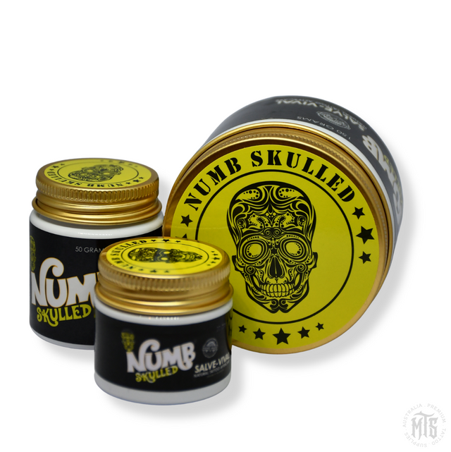 Vival Balm - Numb Skulled Salve-Consumables-Numb Skulled-20 gram-Melbourne Tattoo Supplies