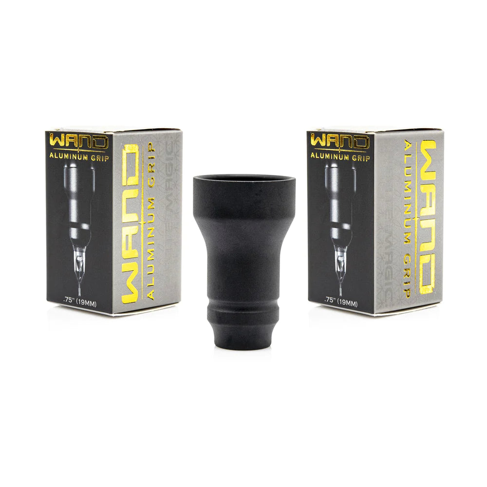 Wand Aluminum Grip - Bishop - Matte Black 3/4"