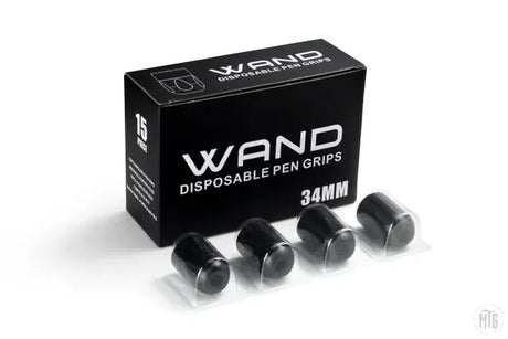 WAND Disposable Pen Grips-Consumables-Elite-34mm - (15)-Melbourne Tattoo Supplies