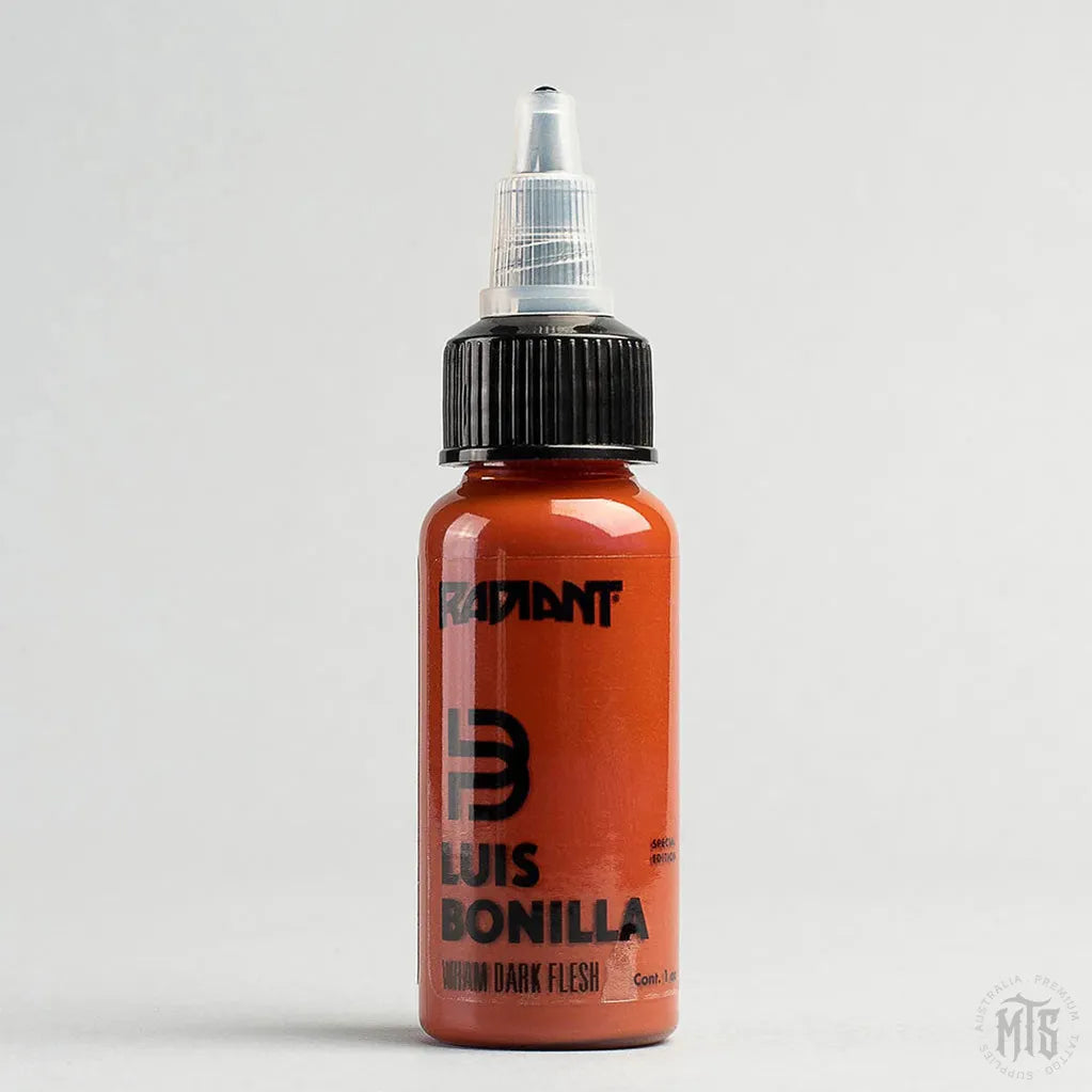 WHAM DARK FLESH - RADIANT LUIS BONILLA SERIES-tattoo ink-Radiant Ink-Melbourne Tattoo Supplies