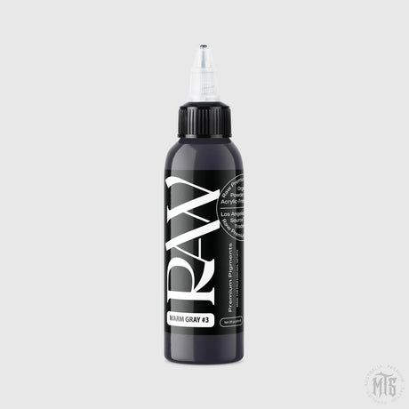 Warm Gray #3 - RAW-tattoo ink-Raw Pigments-1oz-Melbourne Tattoo Supplies