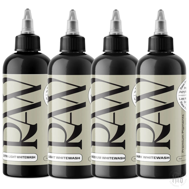 White Wash Individuals - Raw-tattoo ink-Raw Pigments-1oz-Extra Light Whitewash-Melbourne Tattoo Supplies