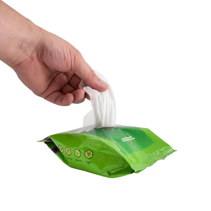 BIOTAT NUMBING GREEN SOAP WIPES