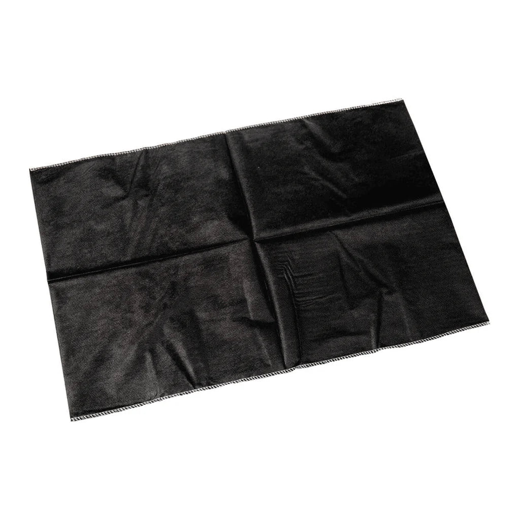 Black pillow covers - disposable