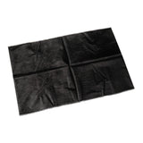 Black pillow covers - disposable