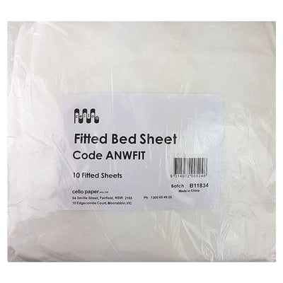 FITTED BED SHEET - PACK OF 10