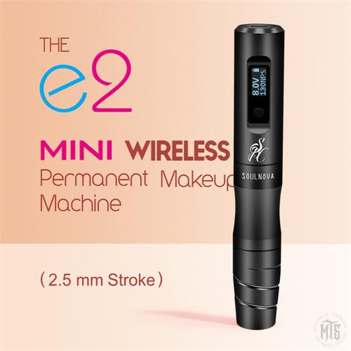 e2 wireless makeup pen-Tattooing Machines-AVA-Black-Melbourne Tattoo Supplies