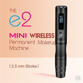 e2 wireless makeup pen-Tattooing Machines-AVA-Black-Melbourne Tattoo Supplies