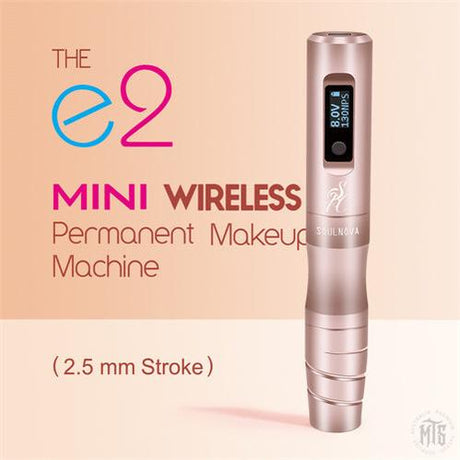 e2 wireless makeup pen-Tattooing Machines-AVA-Champagne-Melbourne Tattoo Supplies