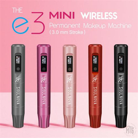 e3 Wireless Makeup Pen-Tattooing Machines-AVA-Black-Melbourne Tattoo Supplies