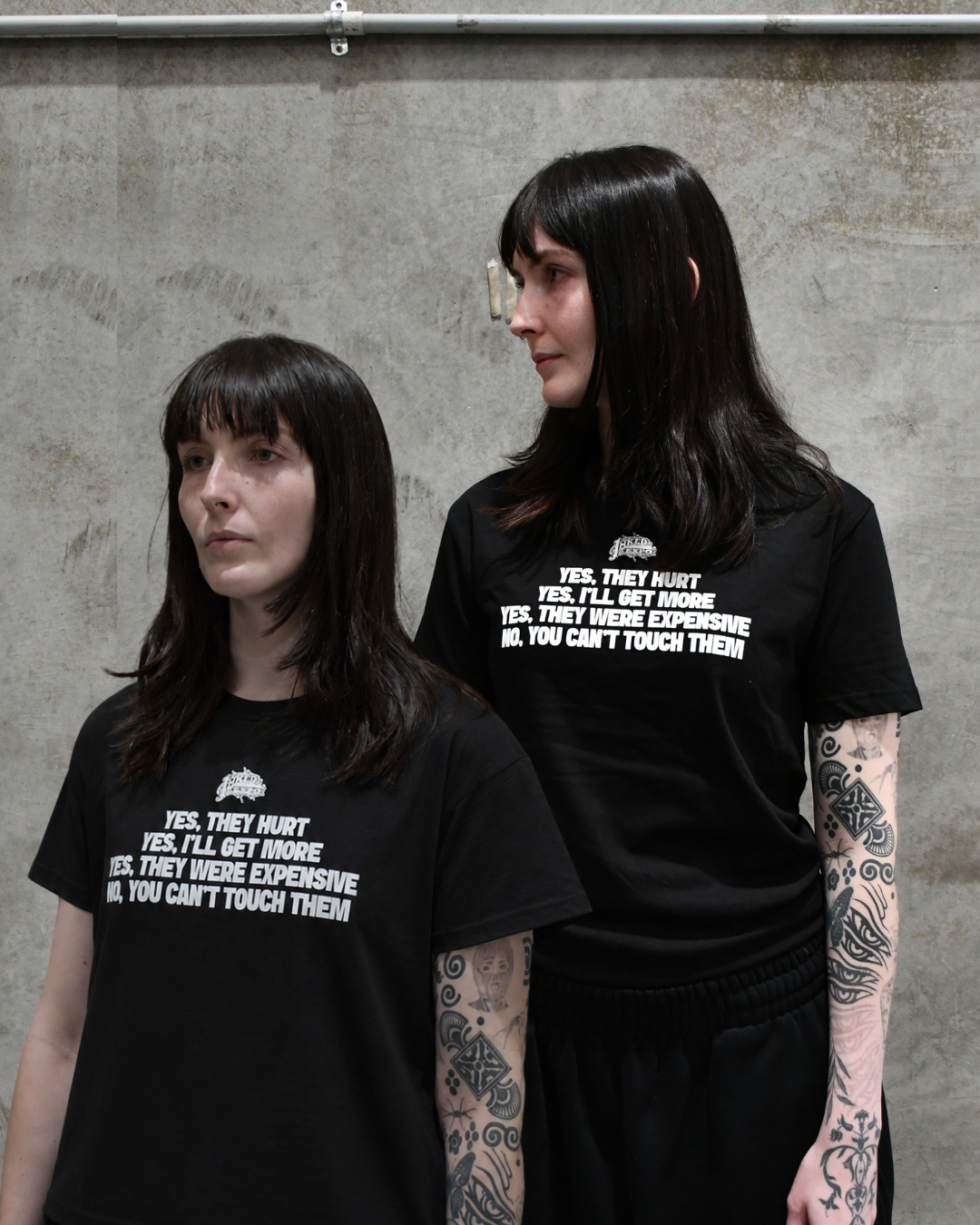 Inked Expo "Can't touch" Tee BLACK
