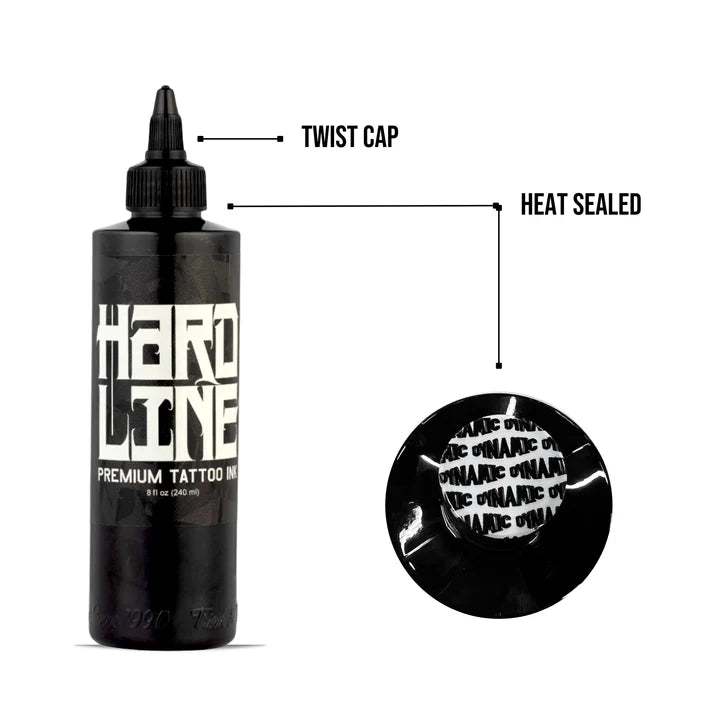 Black HardLine 8oz