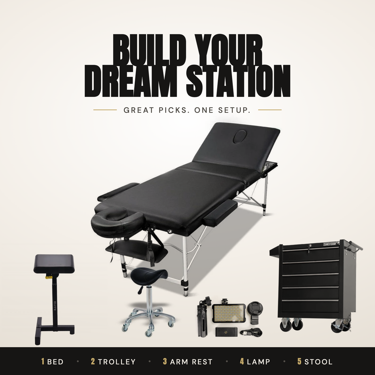 Build Your Dream Tattoo Station