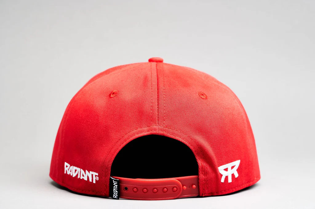 RED INTENSE SNAPBACK - RADIANT