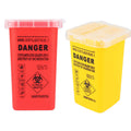 1L Sharps Hazard container