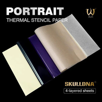 SKULLDNA PORTRAIT THERMAL STENCIL PAPER