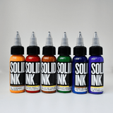 6 Colour Trad Set - Solid Ink