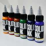 6 Colour Trad Set - Solid Ink