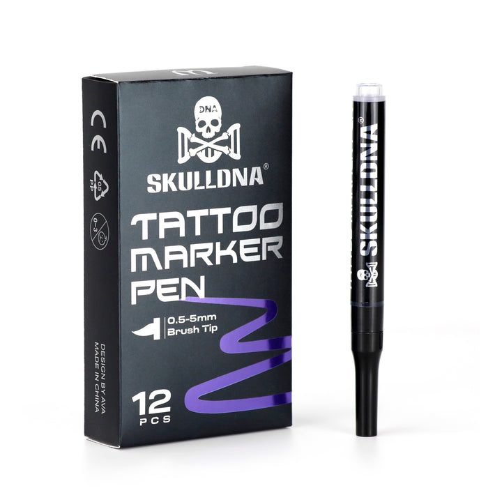 SKULLDNA TATTOO MARKER PEN