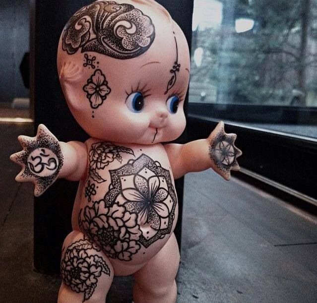 Kewpie doll - Tattoo it!