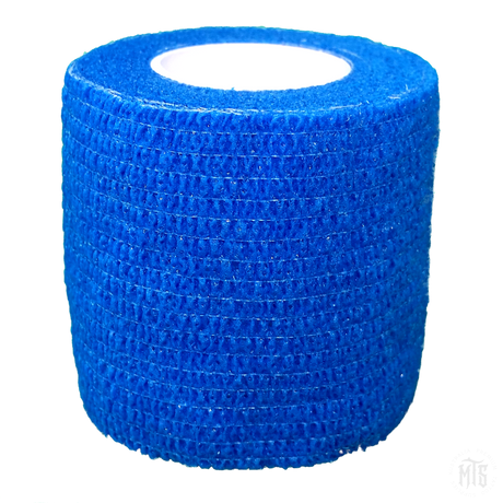 5cm Cohesive Bandage - Coflex Tape - Grip Tape-Consumables-Generic-Blue-single-Melbourne Tattoo Supplies