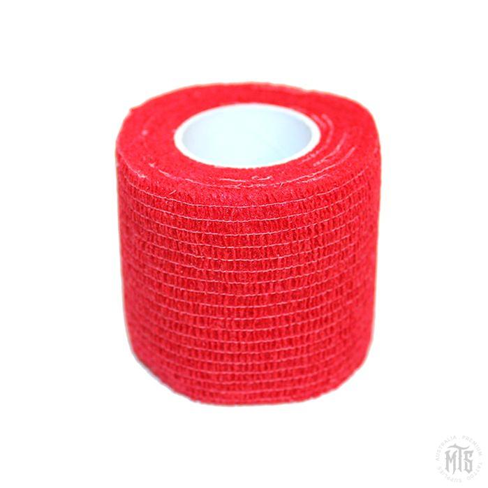 5cm Cohesive Bandage - Coflex Tape - Grip Tape-Consumables-Generic-Red-single-Melbourne Tattoo Supplies