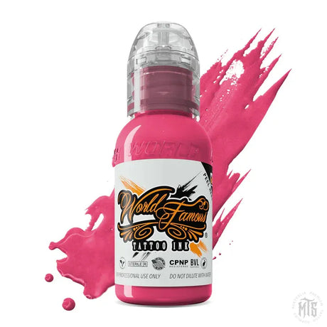 BALI PINK - WORLD FAMOUS-tattoo ink-World Famous-Melbourne Tattoo Supplies