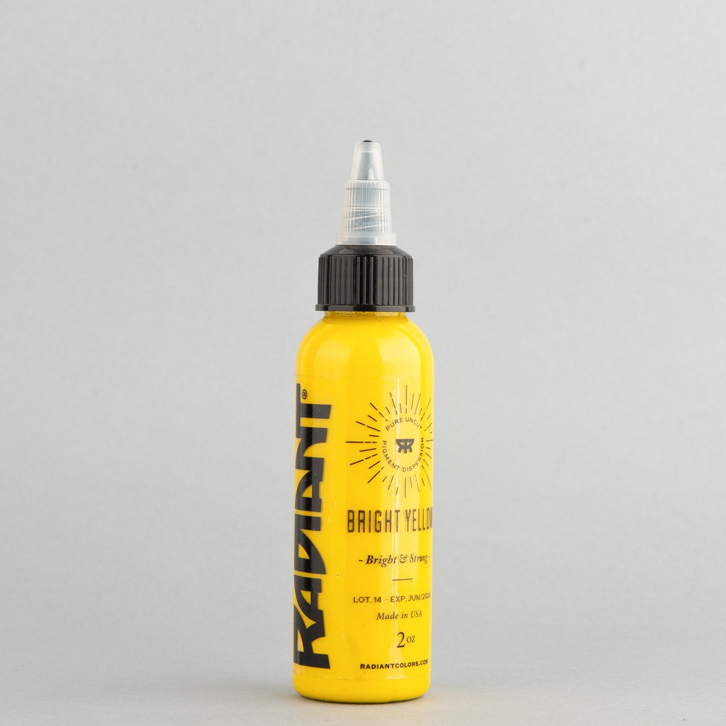 Bright yellow  - Radiant ink