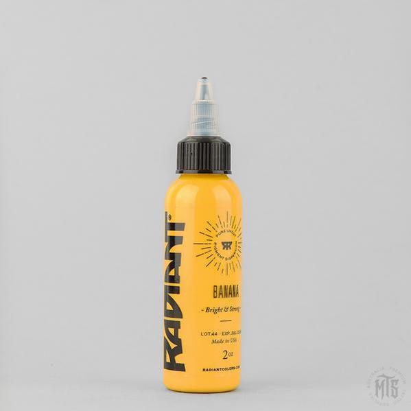 Banana - Radiant ink-tattoo ink-Radiant Ink-1oz-Melbourne Tattoo Supplies