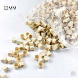 Bio degradable Eco Ink Cups - Flat base hex caps-Consumables-Generic-12mm (1000)-Melbourne Tattoo Supplies