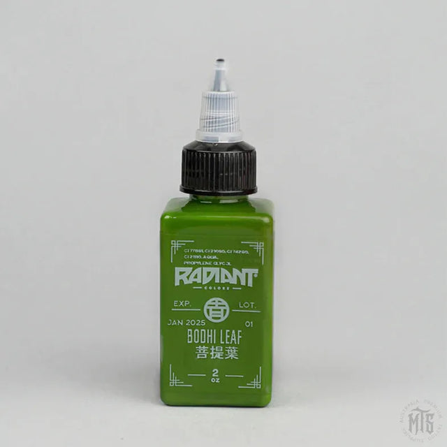 Bodhi Leaf 菩提葉 - Radiant ink Orient Ching Series-tattoo ink-Radiant Ink-2oz-Melbourne Tattoo Supplies