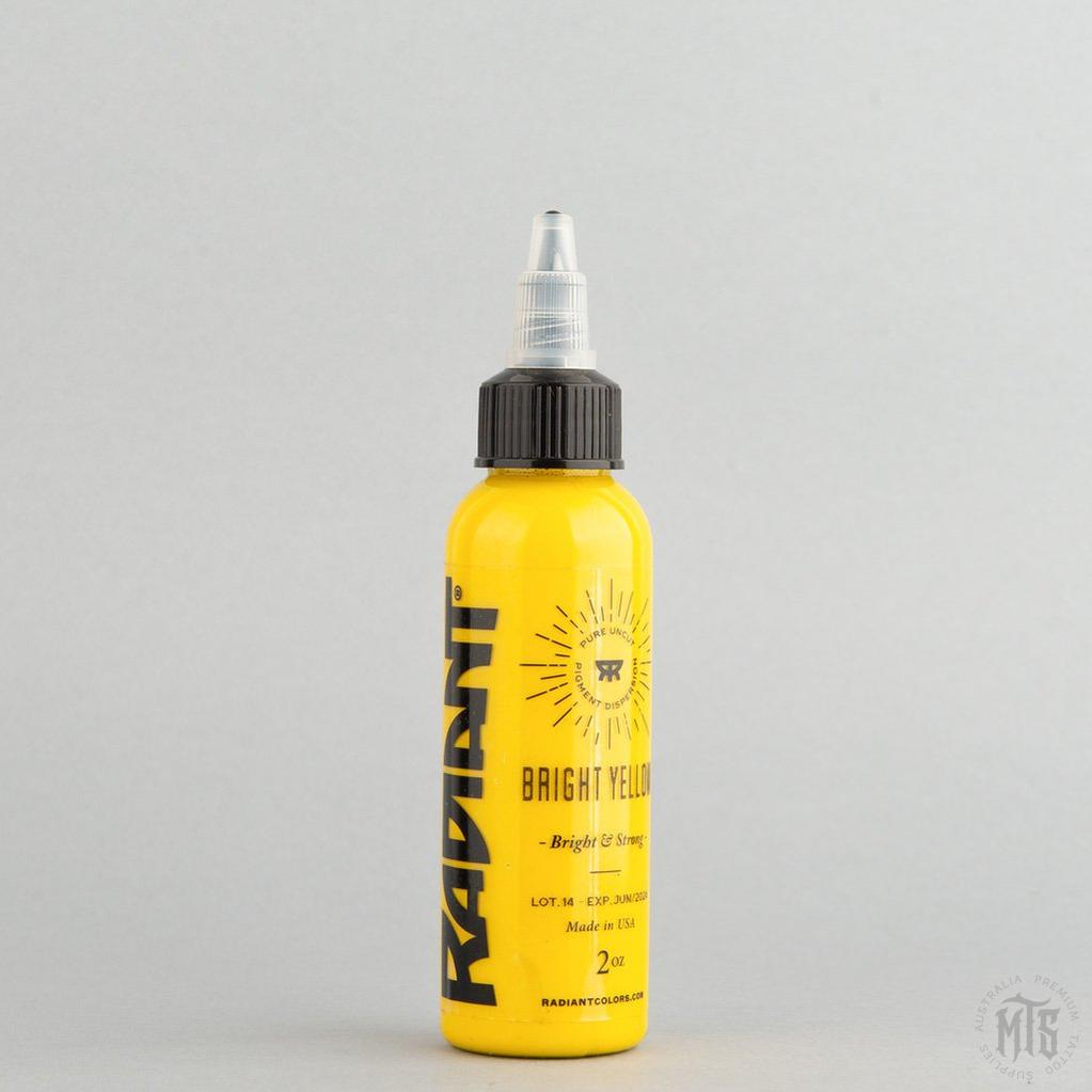 Bright yellow - Radiant ink-tattoo ink-Radiant Ink-1oz-Melbourne Tattoo Supplies
