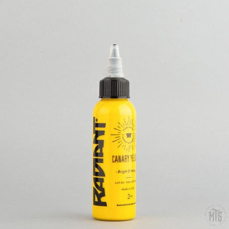Canary Yellow - Radiant ink-tattoo ink-Radiant Ink-1oz-Melbourne Tattoo Supplies