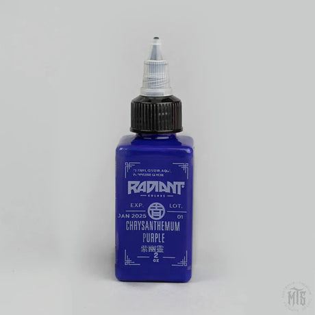 Chrysanthemum Purple 紫幽靈 - Radiant Ink Orient Ching Series-tattoo ink-Radiant Ink-2oz-Melbourne Tattoo Supplies