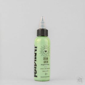 Cream Green - Radiant ink CLOSE TO EXPIRY-tattoo ink-Radiant Ink-2oz-Melbourne Tattoo Supplies