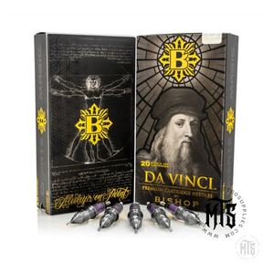 Da Vinci V2 Cartridge Round Shader-Tattoo Needles-Bishop-03RS-12-Melbourne Tattoo Supplies