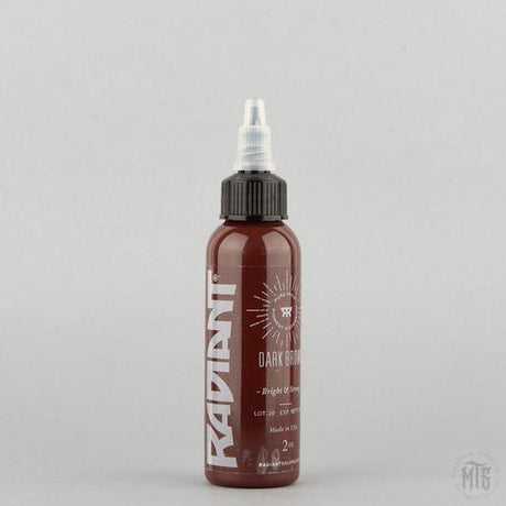 Dark Brown - Radiant ink-tattoo ink-Radiant Ink-1oz-Melbourne Tattoo Supplies