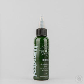 Dark Green - Radiant ink-tattoo ink-Radiant Ink-1oz-Melbourne Tattoo Supplies