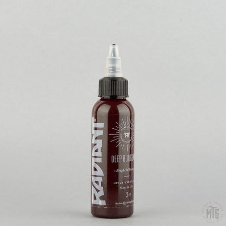 Deep Burgundy - Radiant ink-tattoo ink-Radiant Ink-1oz-Melbourne Tattoo Supplies