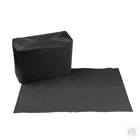 Dental Bib / Table cover-Consumables-Generic-Black-Melbourne Tattoo Supplies