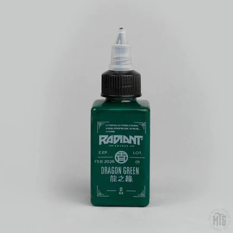 Dragon Green 龍之綠 - Radiant ink Orient Ching Series-tattoo ink-Radiant Ink-2oz-Melbourne Tattoo Supplies