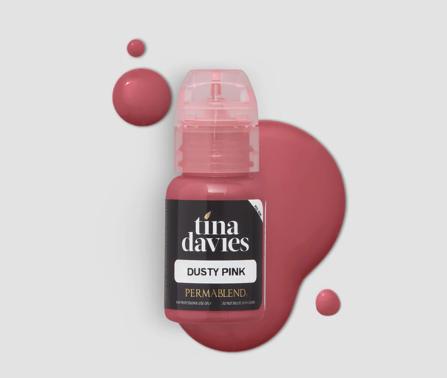 Tina Davies PMU - Lips - Dusty pink