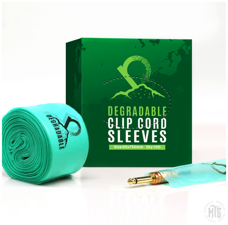 Eco Degradable clip cord sleeves-Consumables-AVA-Melbourne Tattoo Supplies