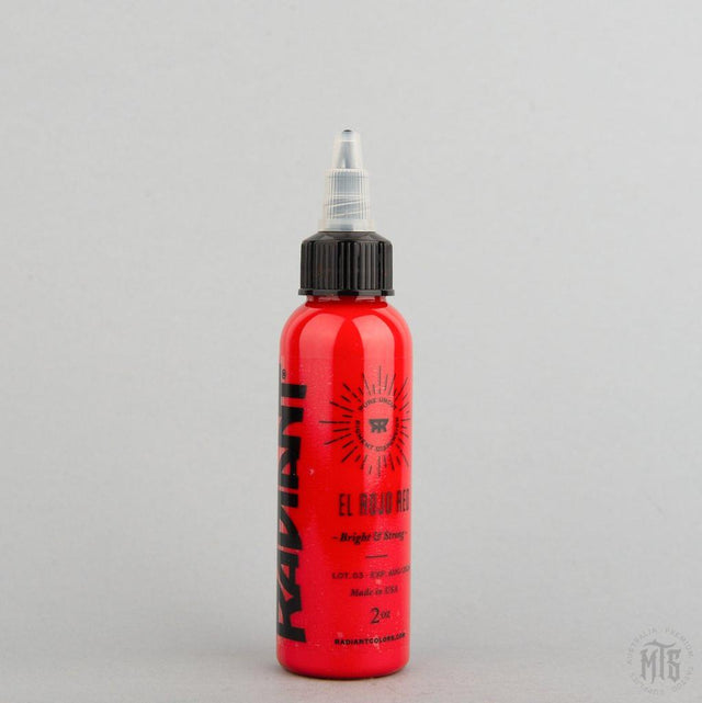 El Rojo Red - Radiant ink-tattoo ink-Radiant Ink-1oz-Melbourne Tattoo Supplies