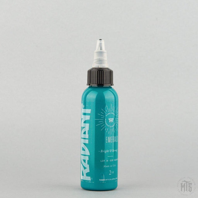 Emerald - Radiant ink-tattoo ink-Radiant Ink-1oz-Melbourne Tattoo Supplies