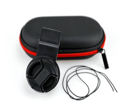 CPL 37mm polarizing Clip-On Filter w. case