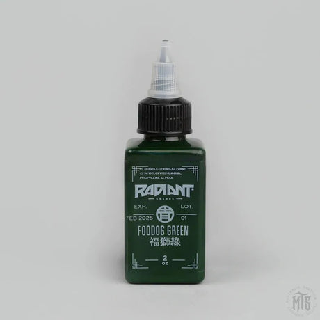 Foodog Green 福獅綠 - Radiant ink Orient Ching Series-tattoo ink-Radiant Ink-2oz-Melbourne Tattoo Supplies