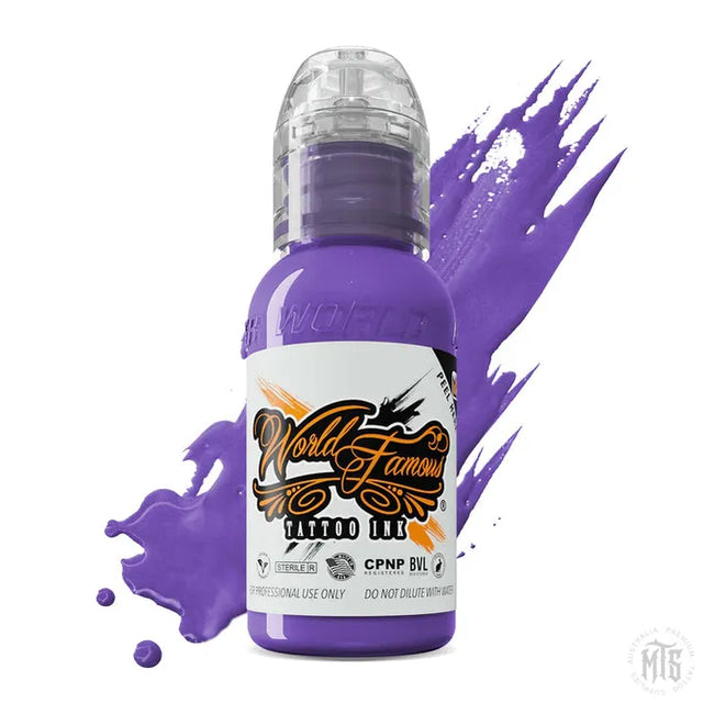 GALAXY PURPLE - WORLD FAMOUS-tattoo ink-World Famous-Melbourne Tattoo Supplies