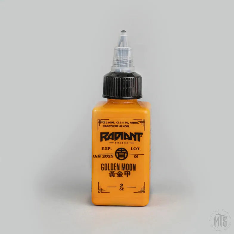 Golden Moon 黃金甲 - Radiant ink Orient Ching Series-tattoo ink-Radiant Ink-2oz-Melbourne Tattoo Supplies